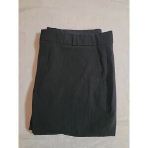 Banana Republic Ryan Wool Pants Womens 10S 10 Short Petite (34 X 28) Black Dress